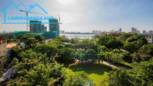 BÁN TÒA NHÀ 120M 9 TẦNG MT 8.4M THANG MÁY MẶT HỒ TÂY DT KHỦNG GIÁ 137 TỶ 0878168006