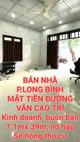 BÁN RẺ NHÀ ĐẤT LONG BÌNH, MẶT TIỀN ĐƯỜNG VÂN CAO TRÍ RỘNG 8m BUÔN BÁN - 5