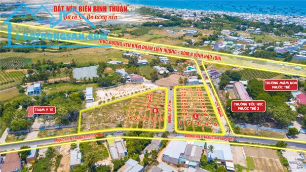 🔥 Đất biển sổ đỏ Bình Thuận, đường QH 29M, ra biển 5 phút, giá chính chủ. - 2