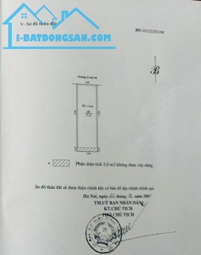 Bán nhà mặt phố phân lô KĐT Đại Kim, Nguyễn Cảnh Dị,HN, DT 53 m2 m2, 4 tầng, MT 4 m, giá - 1