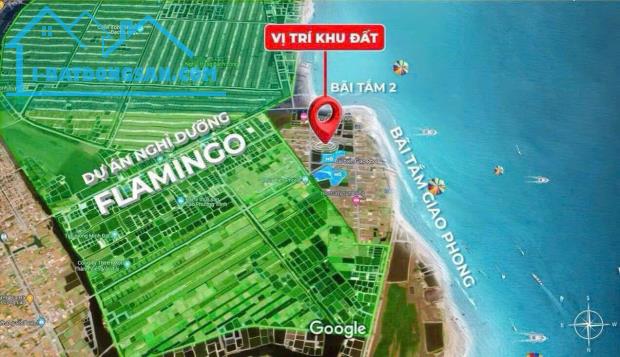 CHỦ GỬI BÁN ! MẢNH ĐẤT 100M2 CẠNH BÃI TẮM GIAO PHONG CHỈ 12TR/M2 - 2