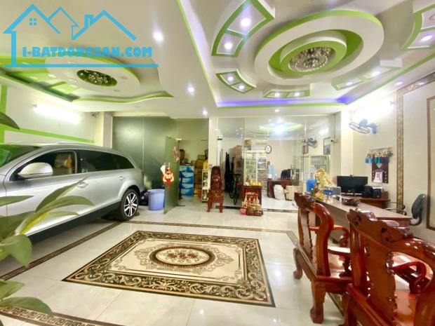 Nhà NGỘP hẻm 417 Lê Văn Thọ ngang HIẾM 8M 104m2 4 lầu ô tô ngủ trong nhà gần chợ 13.5 tỷ - 1