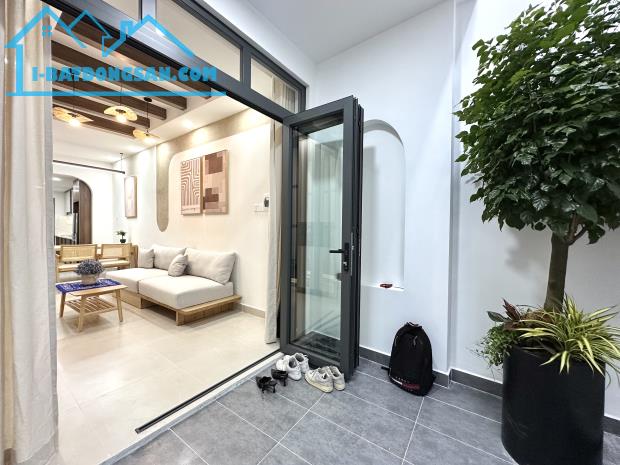 50m2 4.95 TỶ - NHÀ ĐẸP NGUYỄN KIỆM 3 PHÒNG NGỦ - PHONG CÁCH WABI SABI FULL NỘI THẤT - 4
