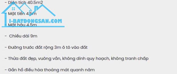 🪙 40,5M2 FULL THỔ CƯ - Ô TÔ VÀO ĐẤT - GIÁ CHỈ 1,8 TỶ 🪙