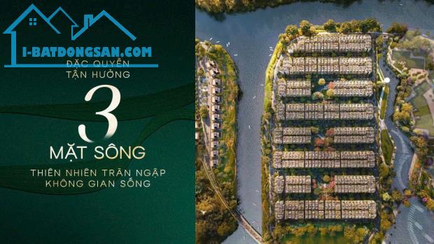 Mở bán giai đoạn 1 Villa Vườn 3 mặt sông - Sola Đảo Ánh Dương - 2