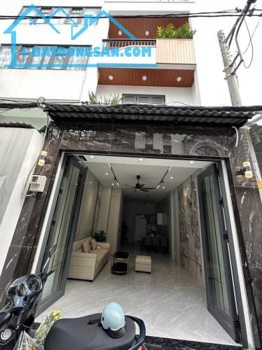 BÁN CĂN NHÀ HOÀN HẢO - KẾT CẤU 3 TẦNG VỮNG CHẮC - 52M2 - KHU CƯ XÁ PHÚ LÂM - HẺM THÔNG