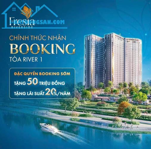 💥 NHÁ HÀNG MẶT BẰNG TẦNG ĐIỂN HÌNH TÒA RIVER 1 - DỰ ÁN FRESIA RIVERSIDE