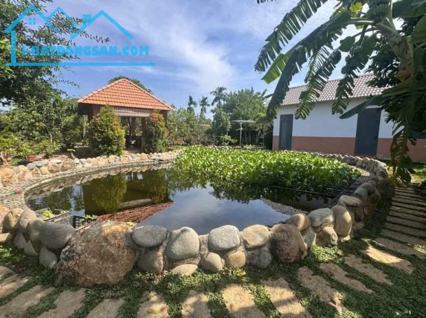Bán nhà vườn nghỉ dưỡng làng bưởi Tân Bình, Vĩnh Cữu.1800m sổ thổ cư đường oto. Giá 13,5ty - 4