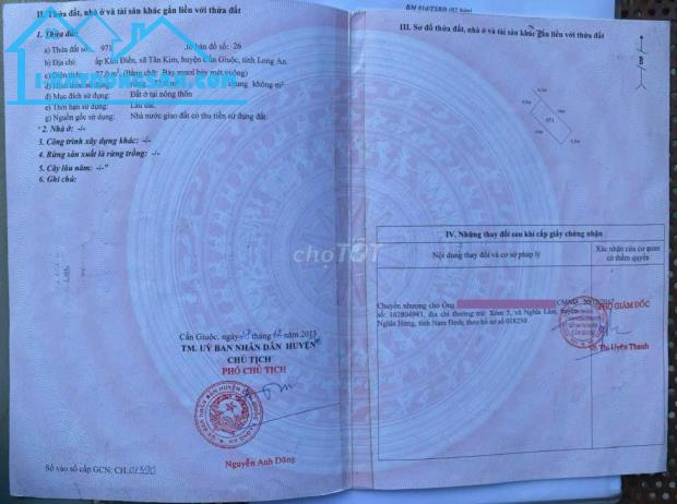 Nhà Chính Chủ - Giá Tốt - Ấp Kim Điền, Xã Tân Kim, Huyện Cần Giuộc, Long An