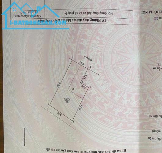 BÁN 148m ĐẤT 2MẶT TIỀN TRỤC CHÍNH LIÊN NINH–THANH TRÌ KINH DOANH SẦM UẤT CHỈ 15.5 TỶ - 3