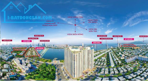 Bán căn hộ cao cấp 3PN mặt tiền sông Hàn - gần các quy hoạch lớn giá rẻ!!! - 3