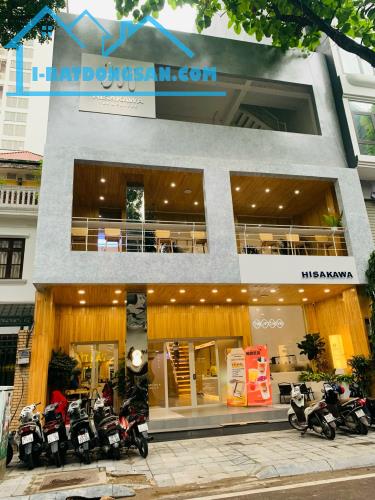 cho thuê nhà mặt phố NGUYỄN THỊ ĐỊNH- DT 70m2 x 3 tầng- mặt tiền 5m- thông sàn, kd mọi mô