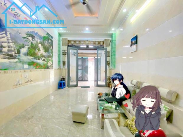 chủ gấp bán siêu phẩm ngay thoại ngọc hầu hẻm xe tải thông dt 4,5*18m 4tầng 4pn - 1