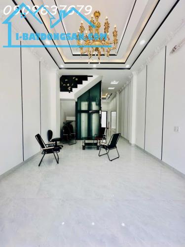 GẤP GẤP NHÀ MỚI 100% NGUYỄN BỈNH KHIÊM, GV- 4 TẦNG BTCT-TM- SỔ VUÔNG - HẺM XE TẢI ĐỖ CỬA - 3