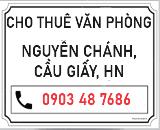Chính chủ cho thuê nhà 4 tầng tại Nguyễn Chánh, P.Trung Hoà, Cầu Giấy, HN. LH 0903487686