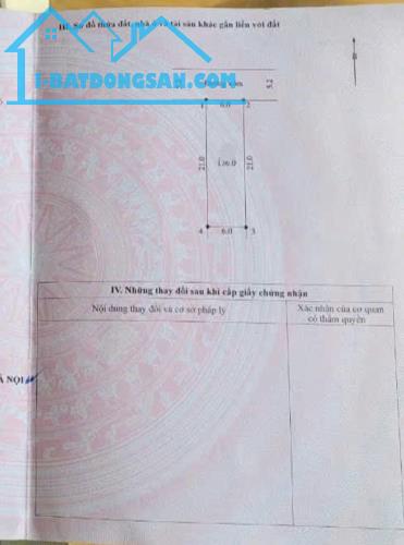 126m full thổ cư gần quốc lộ 2.1 tỷ Thuỷ Xuân Tiên Chương Mỹ Hà Nội - 3