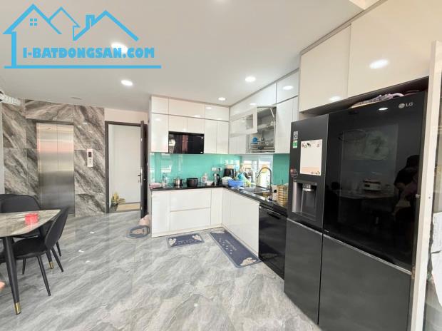 Nhà P/Lô phố Kim Đông, Hoàng Mai, 55m2, 7t, mt 5m, ô tô tránh, thang máy, kinh doanh. - 2