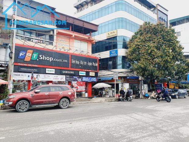 Bán Đất Mặt Phố Tây Bầu Kim Chung Đông Anh Cạch Khu Công Nghiệp Bắc Thong Long - 1