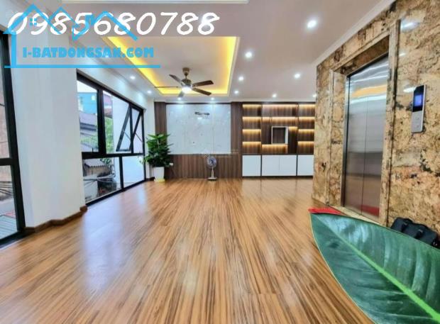 Bán nhà mặt ngõ thông kinh doanh Phú Thượng, Tây Hồ, nhà 7 tầng thang máy 42,5m2 lô góc - 1