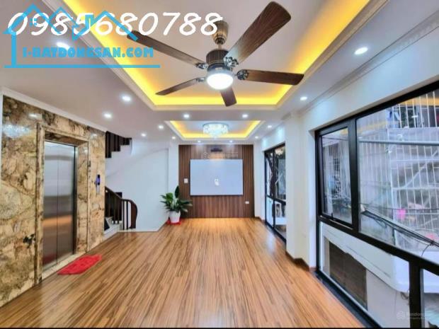 Bán nhà mặt ngõ thông kinh doanh Phú Thượng, Tây Hồ, nhà 7 tầng thang máy 42,5m2 lô góc - 2