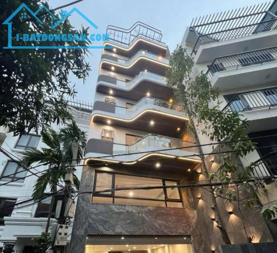 BÁN NHÀ NGUYỄN VĂN CỪ 56M2, 6 TẦNG , THANG MÁY , GARA Ô TÔ - GIÁ 15.5 TỶ