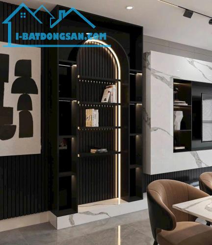 SIÊU PHẦM MẶT NGÕ ĐÀM QUANG TRUNG 60m,7 tầng,thang máy,gara 2 ôtô,ngõ thông,dòng tiền - 2