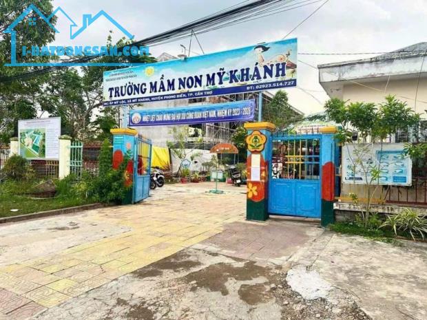Bán nền khu dân cư chợ mỹ khánh , nền diện tích lớn thổ cư 100%