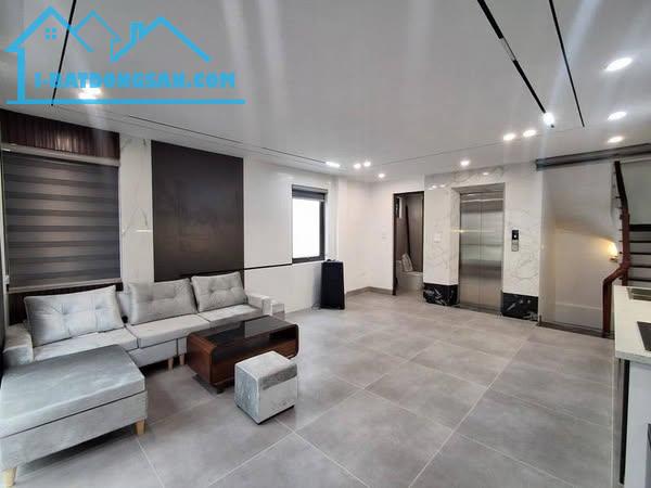 HIẾM. BÁN NHÀ PHỐ ĐÀM QUANG TRUNG 48M2 6T THANG MÁY, GARA Ô TÔ, NHỈNH 10 TỶ - 1