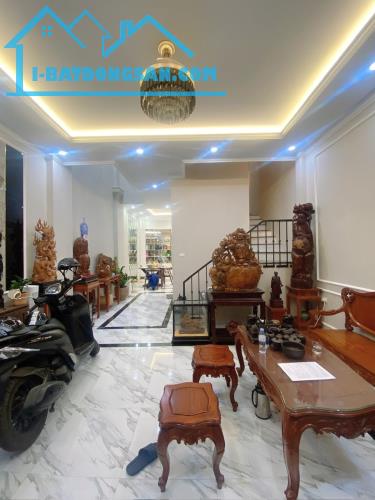 Bán nhà phố Nguyễn Đức Cảnh, Hoàng Mai, 60m2, 6t, mt 5m, thang máy, kinh doanh. - 1
