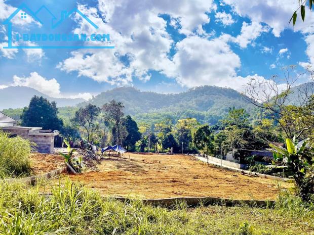 Mảnh đất Yên Bài, Ba Vì làm nhà vườn nghỉ dưỡng, DT 1500m2 thoáng 4 mặt, 2 mặt đường, mặt - 3