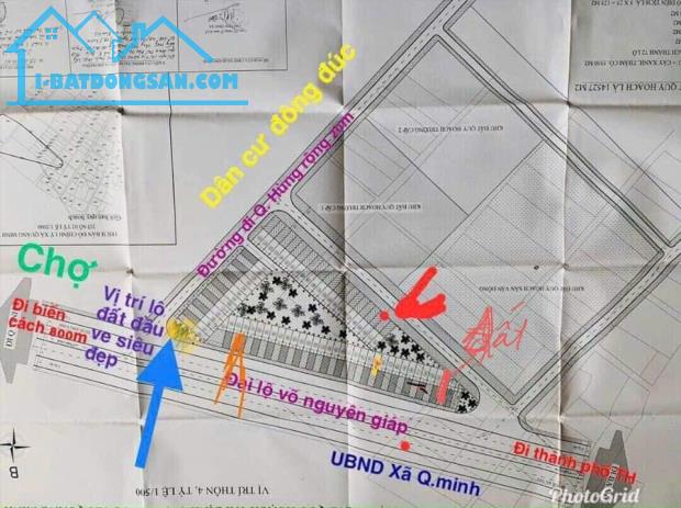 BÁN ĐẤT 2 MẶT TIỀN ĐẠI LỌ VÕ NGUYÊN GIÁP THÀNH PHỐ SẦM SƠN