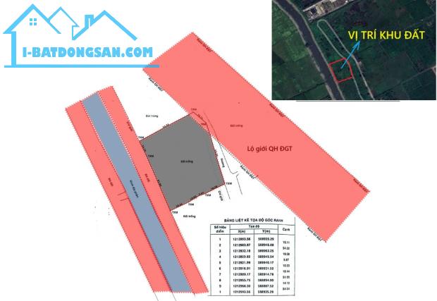CHÍNH CHỦ CẦN BÁN LÔ ĐẤT 3763m2 chỉ 9,8 tỷ xã Tân Thạnh Đông , Củ Chi , HCM - 3