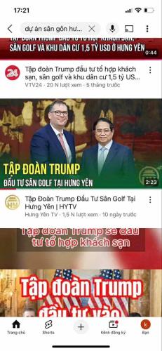Bán đất đấu giá Trung Dân,Khoái Châu, Hưng Yên 216m2 mtien 6.6m nở hậu cực rẻ - 1