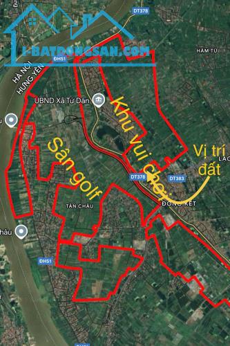 Bán đất đấu giá Trung Dân,Khoái Châu, Hưng Yên 216m2 mtien 6.6m nở hậu cực rẻ - 2