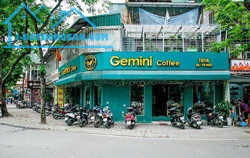 cho thuê biệt thự mặt phố HOÀNG NGÂN, dt đất 340m2x3t, Lô góc  2 mặt tiền 20m-