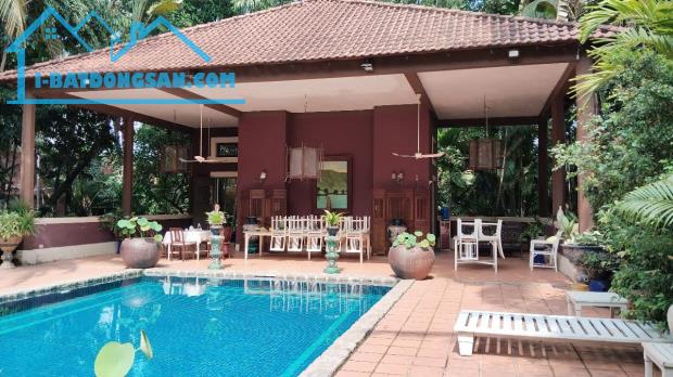 BIỆT THỰ SÂN VƯỜN, MẶT TIỀN NGUYỄN THỊ PHỐ, 4130M2, NGANG 40M, NGAY T TÂM DĨ AN, CHỈ 80 TỶ