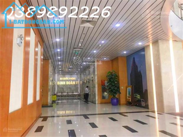 Bán sàn văn phòng hạng A tòa 789 Bộ Quốc Phòng 147 Hoàng Quốc Việt DT sàn 1300m2 giá 55 tỷ - 1