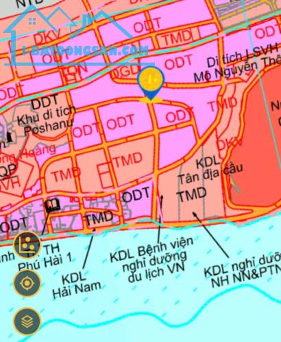 Bán Đất tặng Nhà gần Biển Phú Hài-Phan Thiết-DT 275m2,có 150m2TC - 3