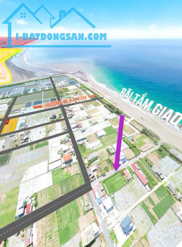 Chính chủ bán đất giao phong 100m2 cách biển 30m chỉ nhỉnh 2 tỷ