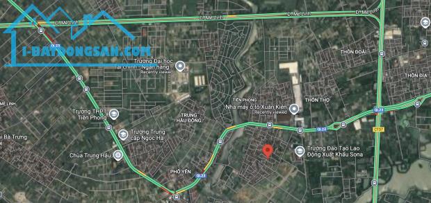 Đất kinh doanh trục chính Do Hạ Tiền Phong ngay QL23, gần ĐH Tài Chính đi Nội Bài chỉ 10