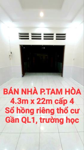 BÁN RẺ NHÀ TAM HÒA, SỔ HỒNG RIÊNG THỔ CƯ GẦN TRƯỜNG HỌC