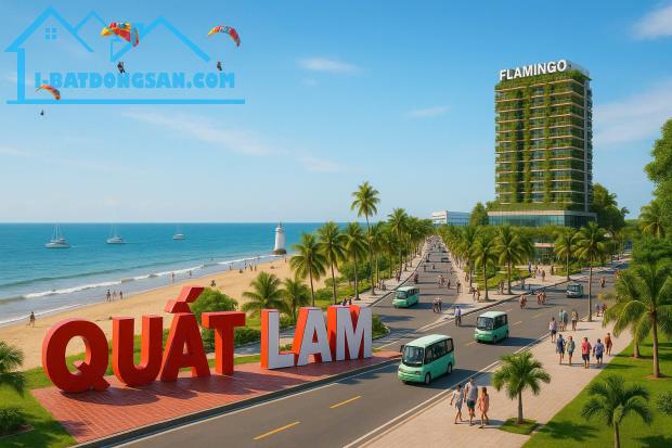 Bán đất biển Quất lâm 100m2, 5m mặt tiền, sát cạnh Flamingo - 2