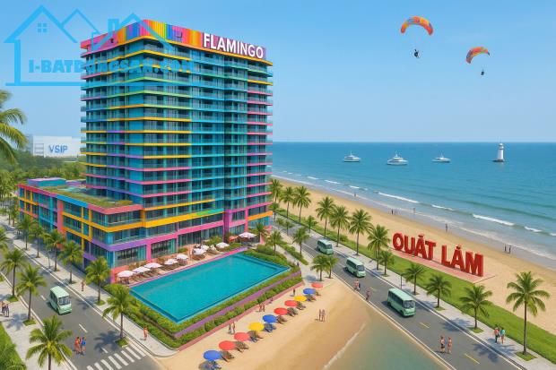Bán đất biển Quất lâm 100m2, 5m mặt tiền, sát cạnh Flamingo - 3