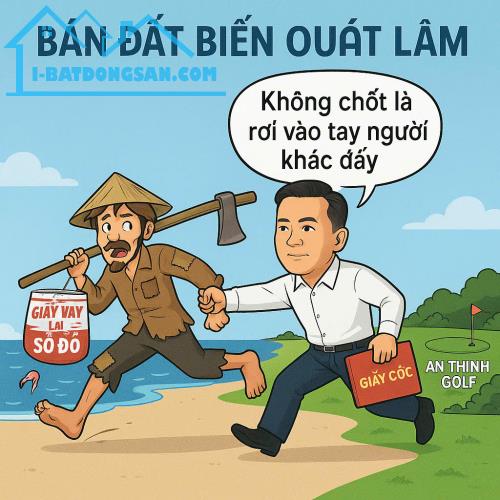 Bán đất biển Quất lâm 100m2, 5m mặt tiền, sát cạnh Flamingo - 4
