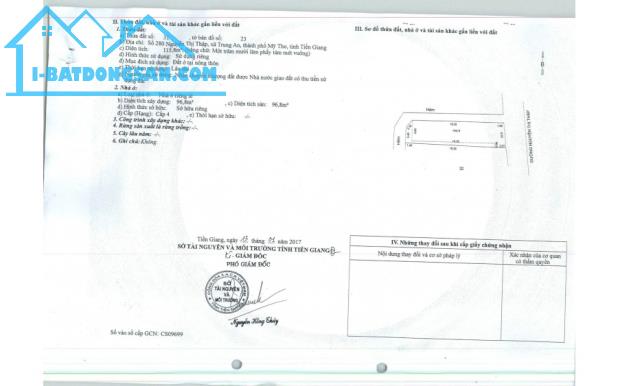 BÁN NHÀ CĂN GÓC 2 MẶT TIỀN, GIÁ TỐT- SỐ 280, NGUYỄN THỊ THẬP, QL60, X.TRUNG AN, TP.MỸ THO - 3