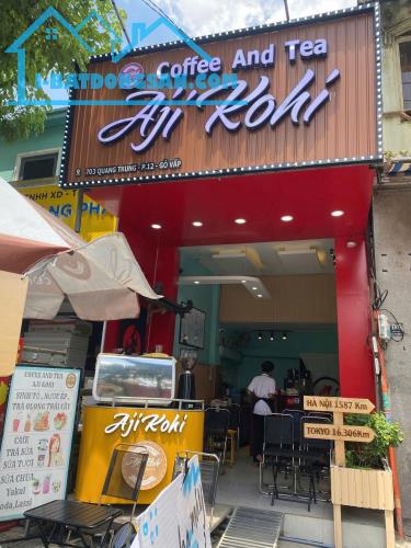 SANG NHƯỢNG MẶT BẰNG KIOT BÁN CAFE VÀ TRÀ TẠI PHƯỜNG 12, QUẬN GÒ VẤP, TPHCM
