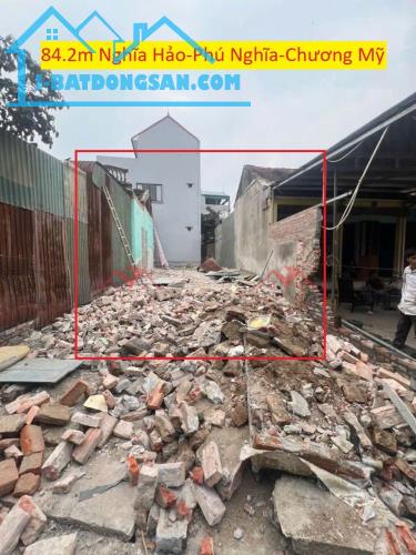 CHÍNH CHỦ BÁN LÔ ĐẤT 84,2M TẠI PHÚ NGHĨA-CHƯƠNG MỸ-HÀ NỘI