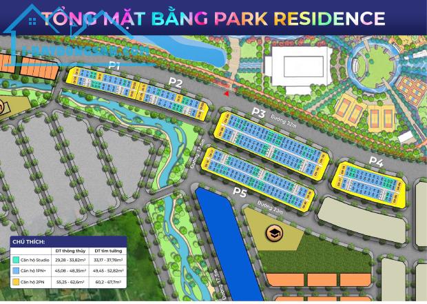 Nhỉnh 1 tỷ/căn chung cư đối diện công viên 22ha, hỗ trợ LS 0%/36 tháng, chiết khấu lên tới - 3