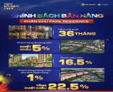 Nhỉnh 1 tỷ/căn chung cư đối diện công viên 22ha, hỗ trợ LS 0%/36 tháng, chiết khấu lên tới