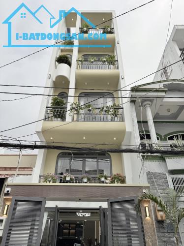 NHÀ 5 TẦNG HẺM LÊ VĂN THỌ PHƯỜNG 14 GÒ VẤP. DT 56M . GIÁ 10.68 TỶ